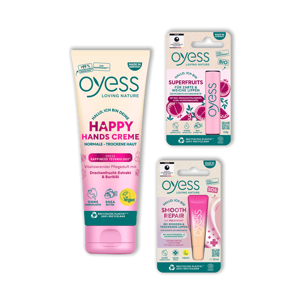 OYESS On-the-Go-Set pink – 3 Stück