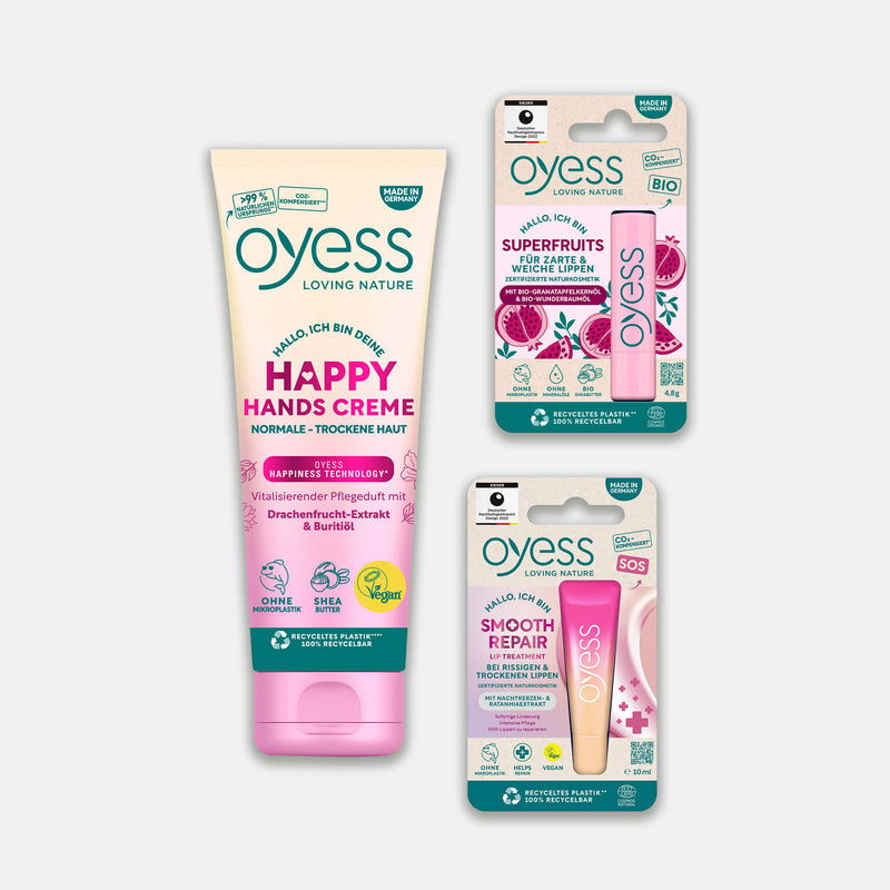 OYESS On-the-Go-Set pink – 3 Stück